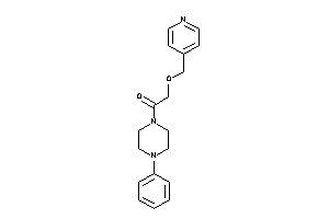 1-(4-phenylpiperazino)-2-(4-pyridylmethoxy)ethanone