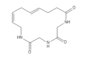 3,6,16-triazacyclohexadeca-10,13-diene-1,4,7-trione