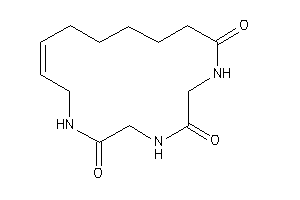 Image of 2,5,8-triazacyclohexadec-10-ene-1,4,7-trione