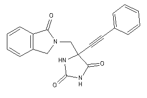 Image of 5-[(1-ketoisoindolin-2-yl)methyl]-5-(2-phenylethynyl)hydantoin