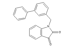 1-(3-phenylbenzyl)isatin