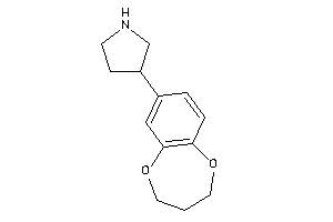 3-(3,4-dihydro-2H-1,5-benzodioxepin-7-yl)pyrrolidine