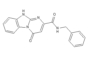 Image of N-benzyl-4-keto-10H-pyrimido[1,2-a]benzimidazole-2-carboxamide