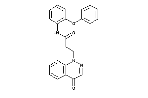 3-(4-ketocinnolin-1-yl)-N-(2-phenoxyphenyl)propionamide