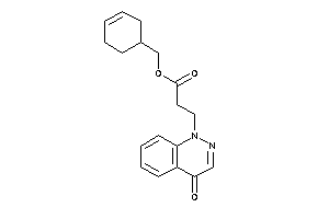 Image of 3-(4-ketocinnolin-1-yl)propionic Acid Cyclohex-3-en-1-ylmethyl Ester