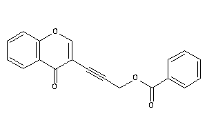 Image of Benzoic Acid 3-(4-ketochromen-3-yl)prop-2-ynyl Ester