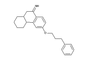 Image of [6-(3-phenylpropoxy)-2,3,4,4a,10,10a-hexahydro-1H-phenanthren-9-ylidene]amine