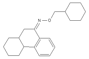 2,3,4,4a,10,10a-hexahydro-1H-phenanthren-9-ylidene(cyclohexylmethoxy)amine