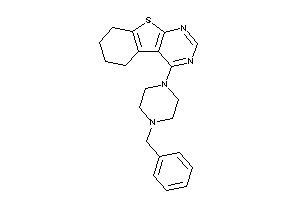 4-(4-benzylpiperazino)-5,6,7,8-tetrahydrobenzothiopheno[2,3-d]pyrimidine