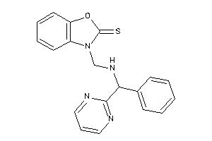 3-[[[phenyl(2-pyrimidyl)methyl]amino]methyl]-1,3-benzoxazole-2-thione