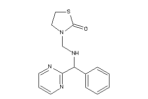 3-[[[phenyl(2-pyrimidyl)methyl]amino]methyl]thiazolidin-2-one