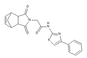 2-(diketoBLAHyl)-N-(4-phenylthiazol-2-yl)acetamide