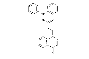 3-(4-ketocinnolin-1-yl)-N',N'-diphenyl-propionohydrazide