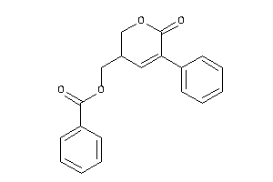 Image of Benzoic Acid (6-keto-5-phenyl-2,3-dihydropyran-3-yl)methyl Ester