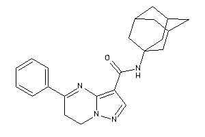 N-(1-adamantyl)-5-phenyl-6,7-dihydropyrazolo[1,5-a]pyrimidine-3-carboxamide