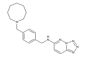 [4-(azocan-1-ylmethyl)benzyl]-(tetrazolo[5,1-f]pyridazin-6-yl)amine