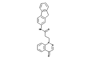 N-(9H-fluoren-2-yl)-3-(4-ketocinnolin-1-yl)propionamide