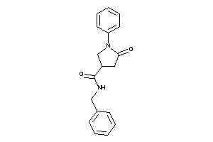 N-benzyl-5-keto-1-phenyl-pyrrolidine-3-carboxamide