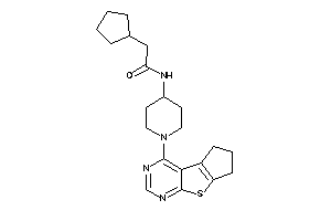 2-cyclopentyl-N-(1-BLAHyl-4-piperidyl)acetamide