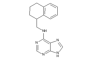 9H-purin-6-yl(tetralin-1-ylmethyl)amine