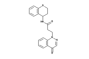 3-(4-ketocinnolin-1-yl)-N-thiochroman-4-yl-propionamide