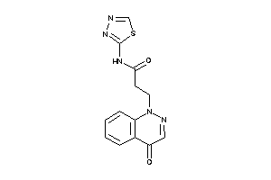 Image of 3-(4-ketocinnolin-1-yl)-N-(1,3,4-thiadiazol-2-yl)propionamide