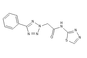 2-(5-phenyltetrazol-2-yl)-N-(1,3,4-thiadiazol-2-yl)acetamide