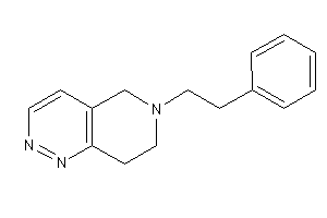 6-phenethyl-7,8-dihydro-5H-pyrido[4,3-c]pyridazine