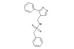 1-phenyl-N-[(3-phenyl-4H-pyrazol-4-yl)methyl]methanesulfonamide