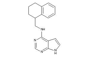 Image of 7H-pyrrolo[2,3-d]pyrimidin-4-yl(tetralin-1-ylmethyl)amine