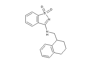 (1,1-diketo-1,2-benzothiazol-3-yl)-(tetralin-1-ylmethyl)amine