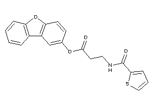 3-(2-thenoylamino)propionic Acid Dibenzofuran-2-yl Ester