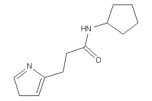 N-cyclopentyl-3-(3H-pyrrol-5-yl)propionamide