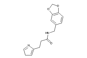 N-piperonyl-3-(3H-pyrrol-5-yl)propionamide
