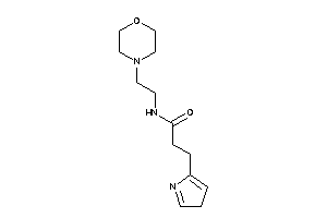 Image of N-(2-morpholinoethyl)-3-(3H-pyrrol-5-yl)propionamide