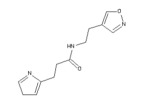 N-(2-isoxazol-4-ylethyl)-3-(3H-pyrrol-5-yl)propionamide