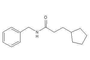 Image of N-benzyl-3-cyclopentyl-propionamide