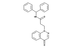 N-benzhydryl-3-(4-ketocinnolin-1-yl)propionamide