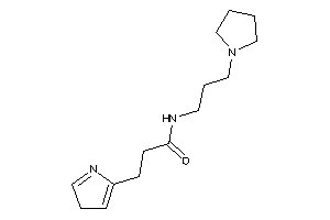 N-(3-pyrrolidinopropyl)-3-(3H-pyrrol-5-yl)propionamide