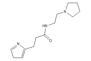 Image of N-(2-pyrrolidinoethyl)-3-(3H-pyrrol-5-yl)propionamide