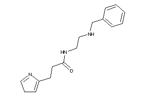 N-[2-(benzylamino)ethyl]-3-(3H-pyrrol-5-yl)propionamide