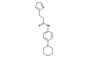 N-(4-piperidinophenyl)-3-(3H-pyrrol-5-yl)propionamide