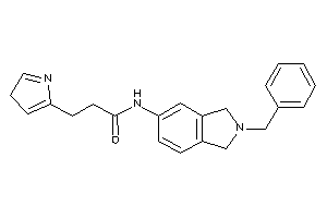 N-(2-benzylisoindolin-5-yl)-3-(3H-pyrrol-5-yl)propionamide