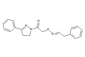 2-(phenethylideneamino)oxy-1-(3-phenyl-2-pyrazolin-1-yl)ethanone