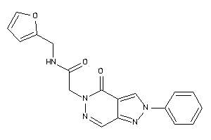 N-(2-furfuryl)-2-(4-keto-2-phenyl-pyrazolo[3,4-d]pyridazin-5-yl)acetamide