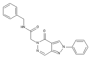 N-benzyl-2-(4-keto-2-phenyl-pyrazolo[3,4-d]pyridazin-5-yl)acetamide