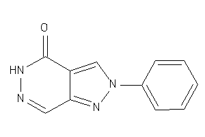 2-phenyl-5H-pyrazolo[3,4-d]pyridazin-4-one