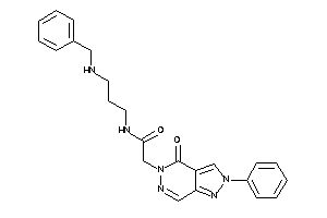N-[3-(benzylamino)propyl]-2-(4-keto-2-phenyl-pyrazolo[3,4-d]pyridazin-5-yl)acetamide