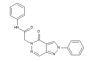 2-(4-keto-2-phenyl-pyrazolo[3,4-d]pyridazin-5-yl)-N-phenyl-acetamide