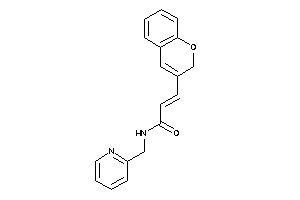 3-(2H-chromen-3-yl)-N-(2-pyridylmethyl)acrylamide